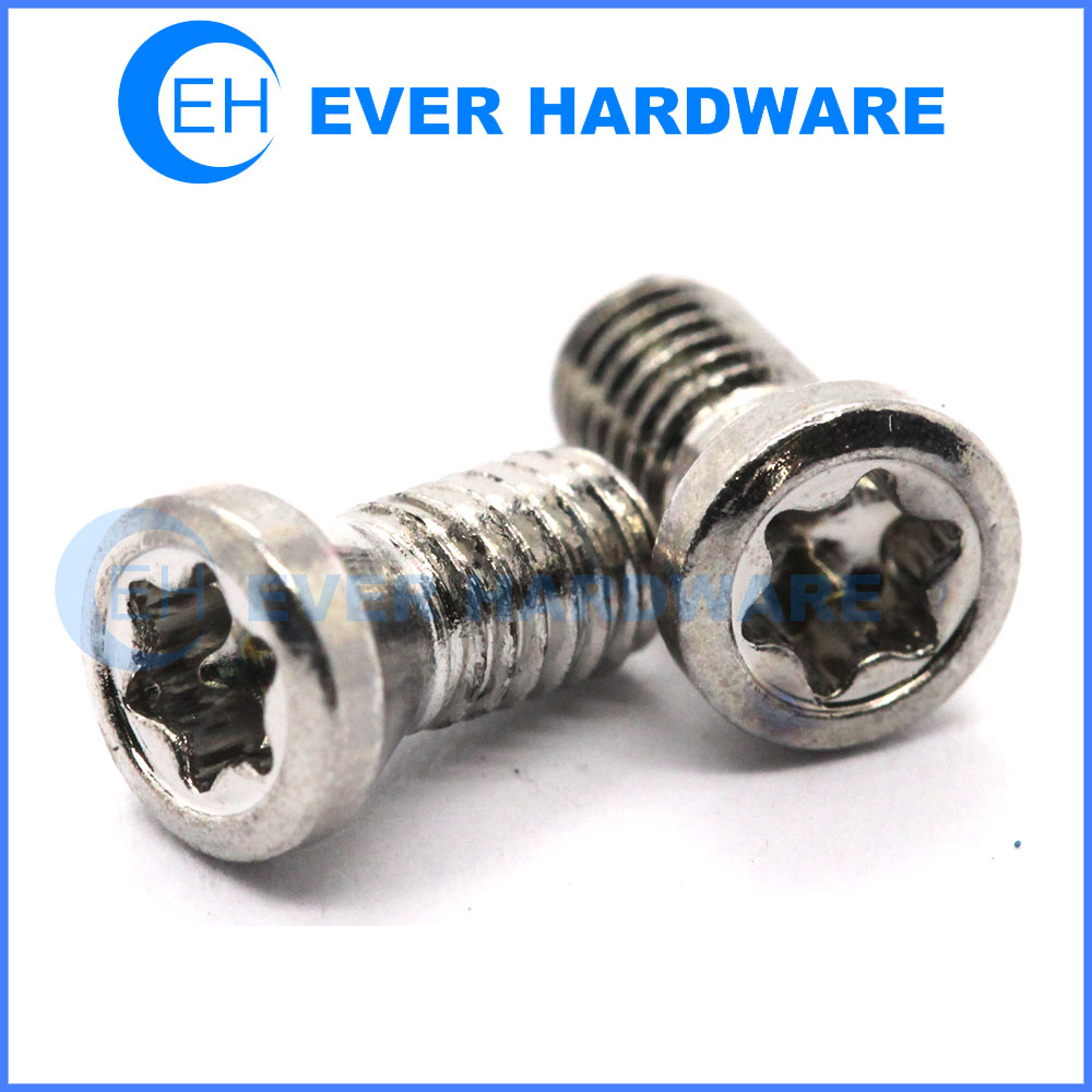 High Strength Screw White Zinc Plated Torx Drive Cutting Tool