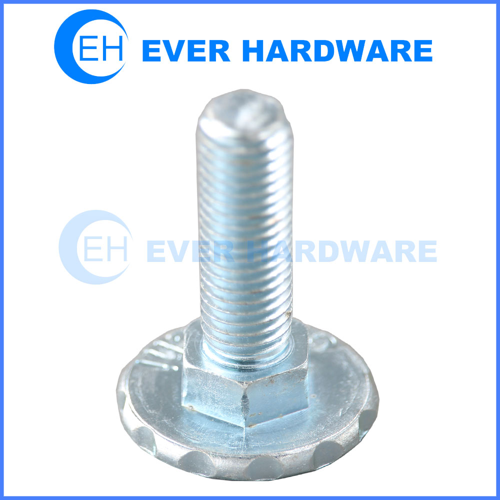 Flat Shoulder Bolt Phillips Hexagon Neck Metric Thread