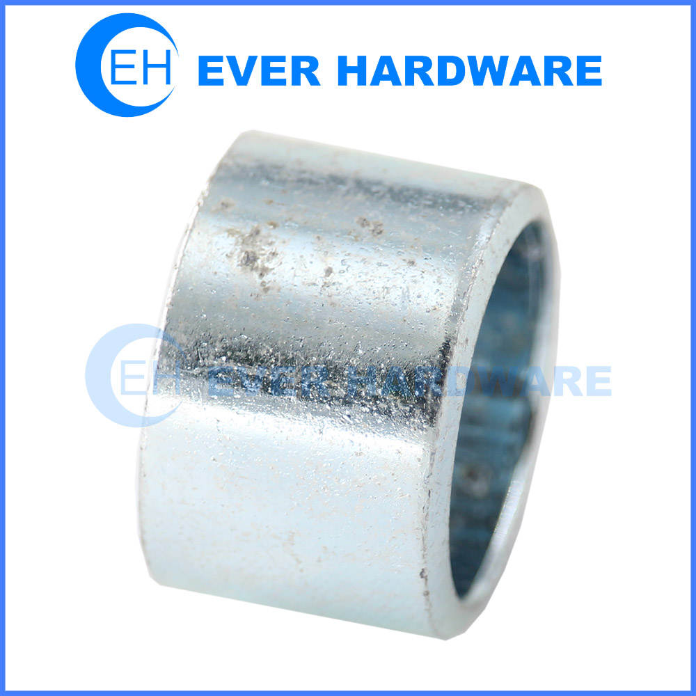 Sleeve Tube Like Nut Without Internal Thread Zinc Plated