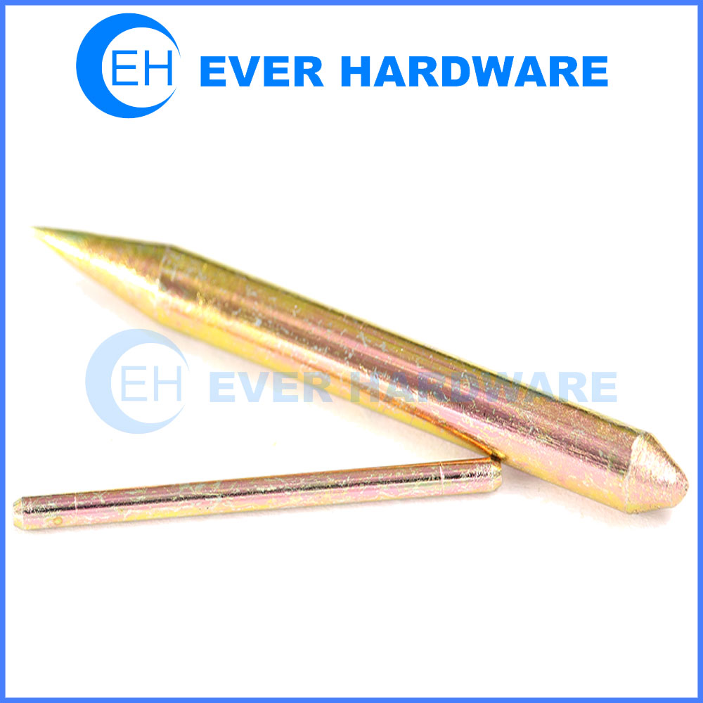 Customized Pins Chamfer End Tip End Manufacturer Zinc Plating