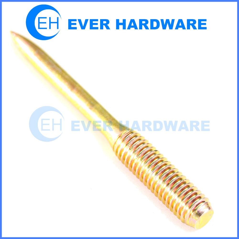 Double Head Pin Threaded Tip End Unthreaded High Strength