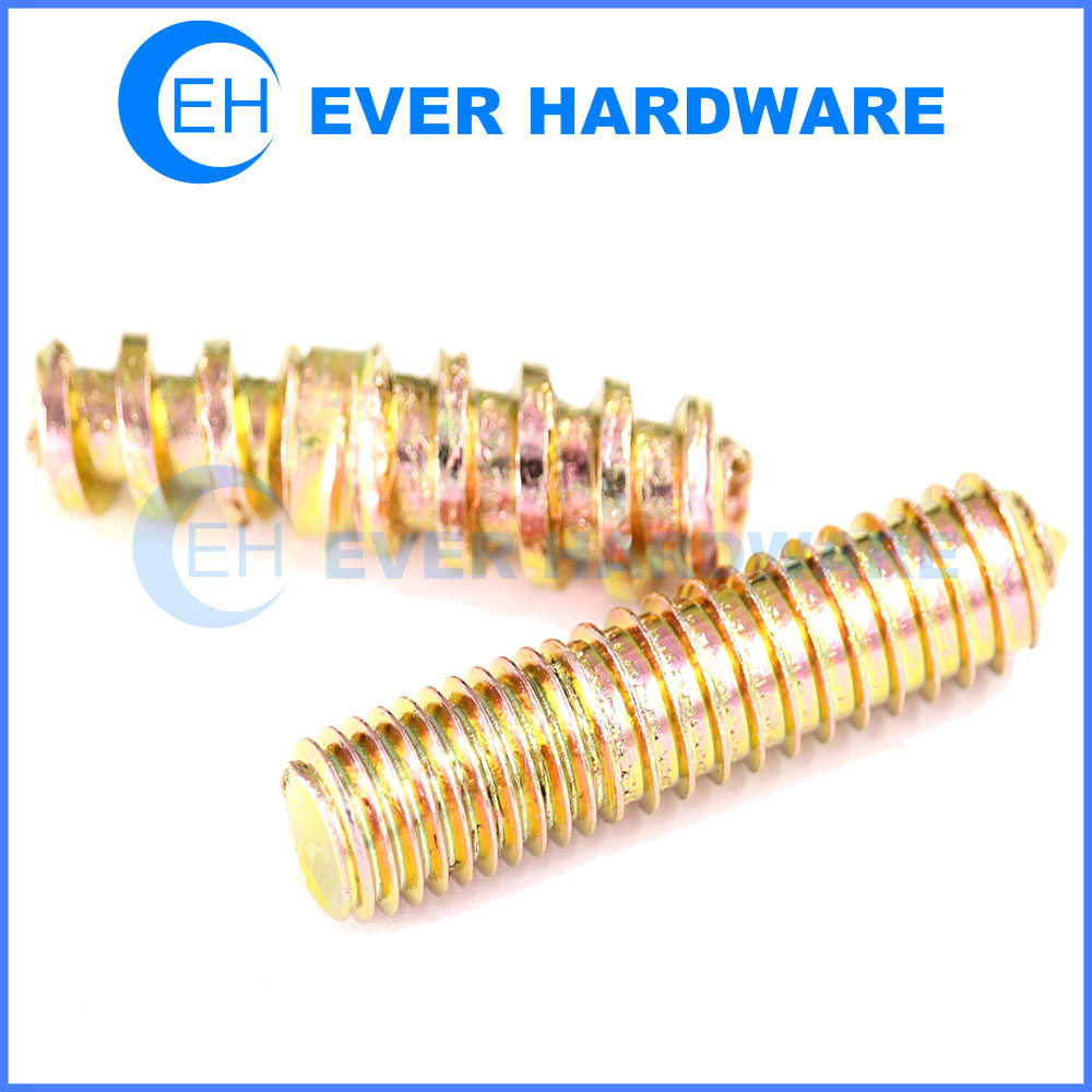 Double Thread Bolts Tapping Machine Threaded Customizable