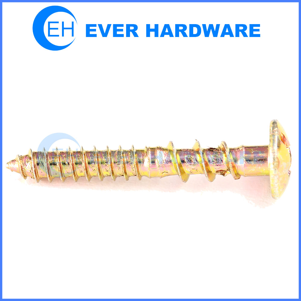 Double Thread Tapping Screw Pan Phillips Head Tip Point