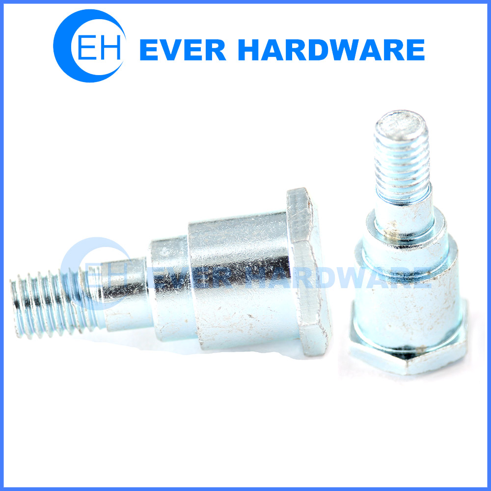 Hexagon Head Shoulder Bolt Manufacturer Zinc Plating