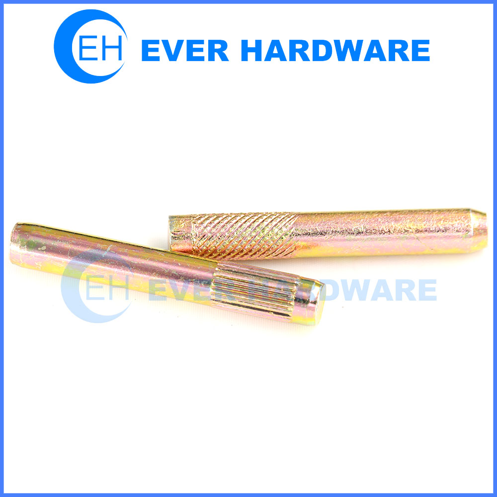 Knurled Dowel Pin Straight Knurl Color Plating Manufacturer