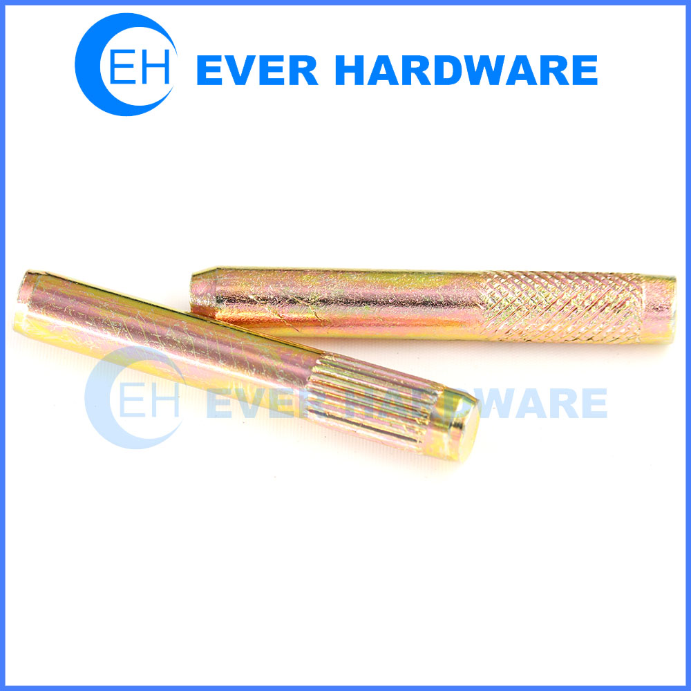 Knurled Dowel Pin Straight Knurl Color Plating Manufacturer