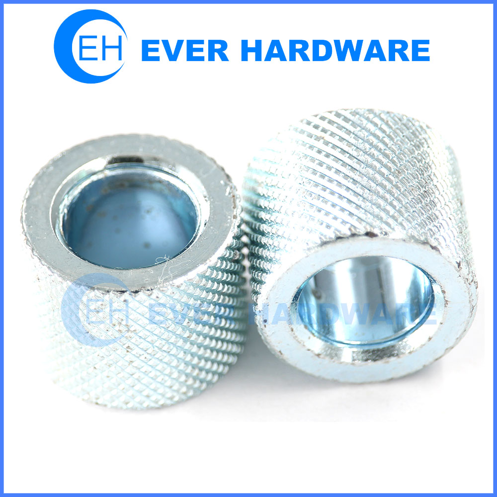 Knurled Spacer Handle Spacer White Zinc Plating Manufacturer