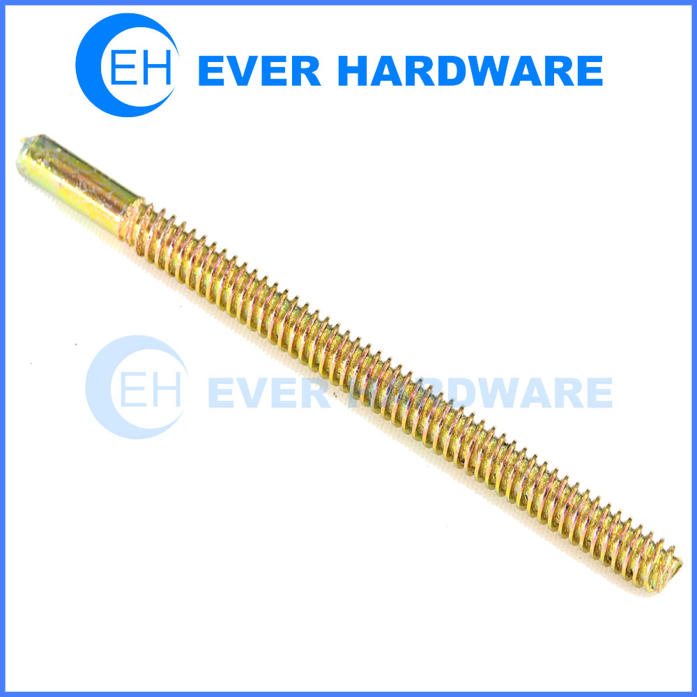 Lead Screw Cylinder Head Custom Made Brass Coating Manufacturer