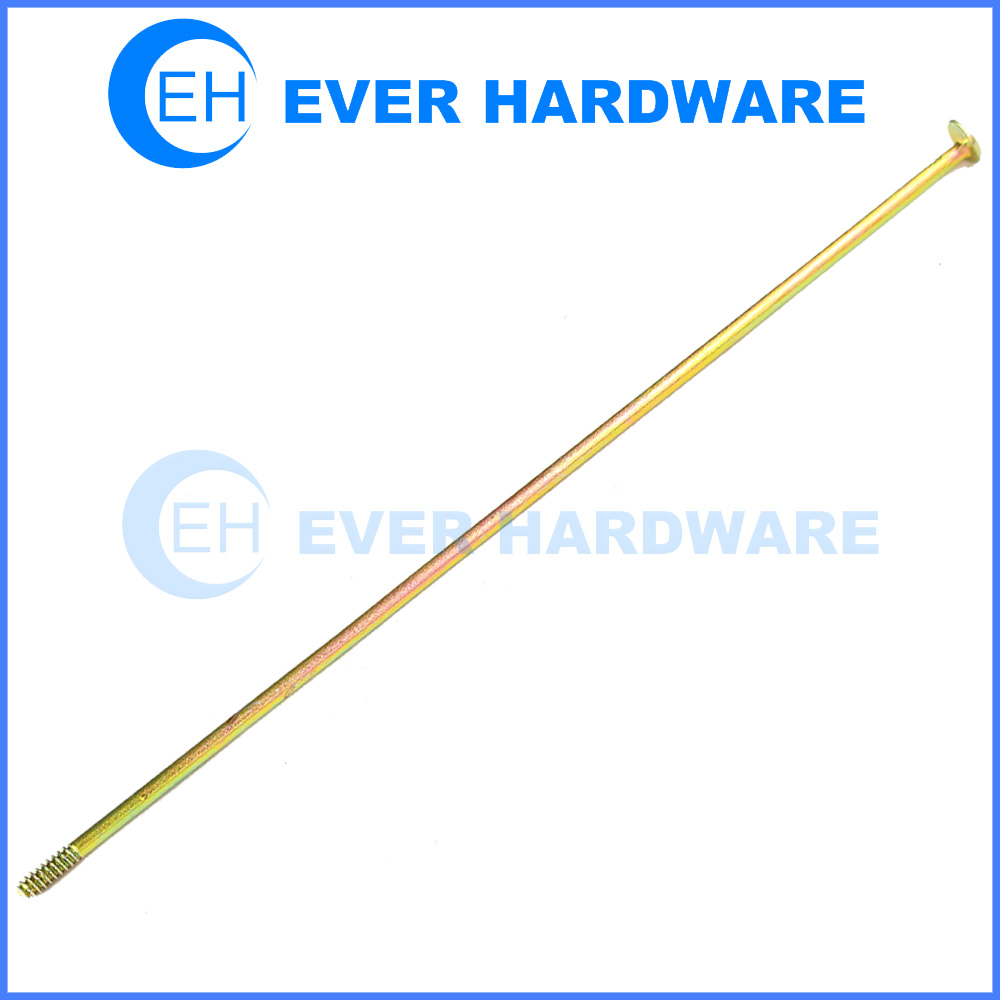 Long Brass Bolt Partial Threaded Flat Head Manufacturer