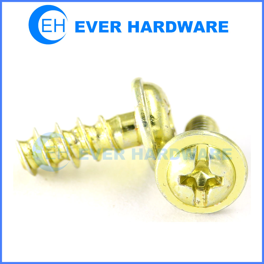 Pan Washer Screw Slot Pozidriv Machine Thread Tapping Thread