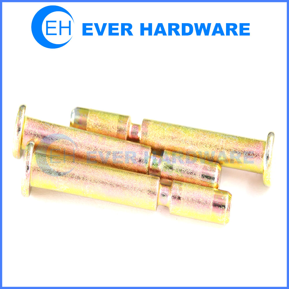 Pin Hardware Metal Pin Flat Head Slotted High Strength