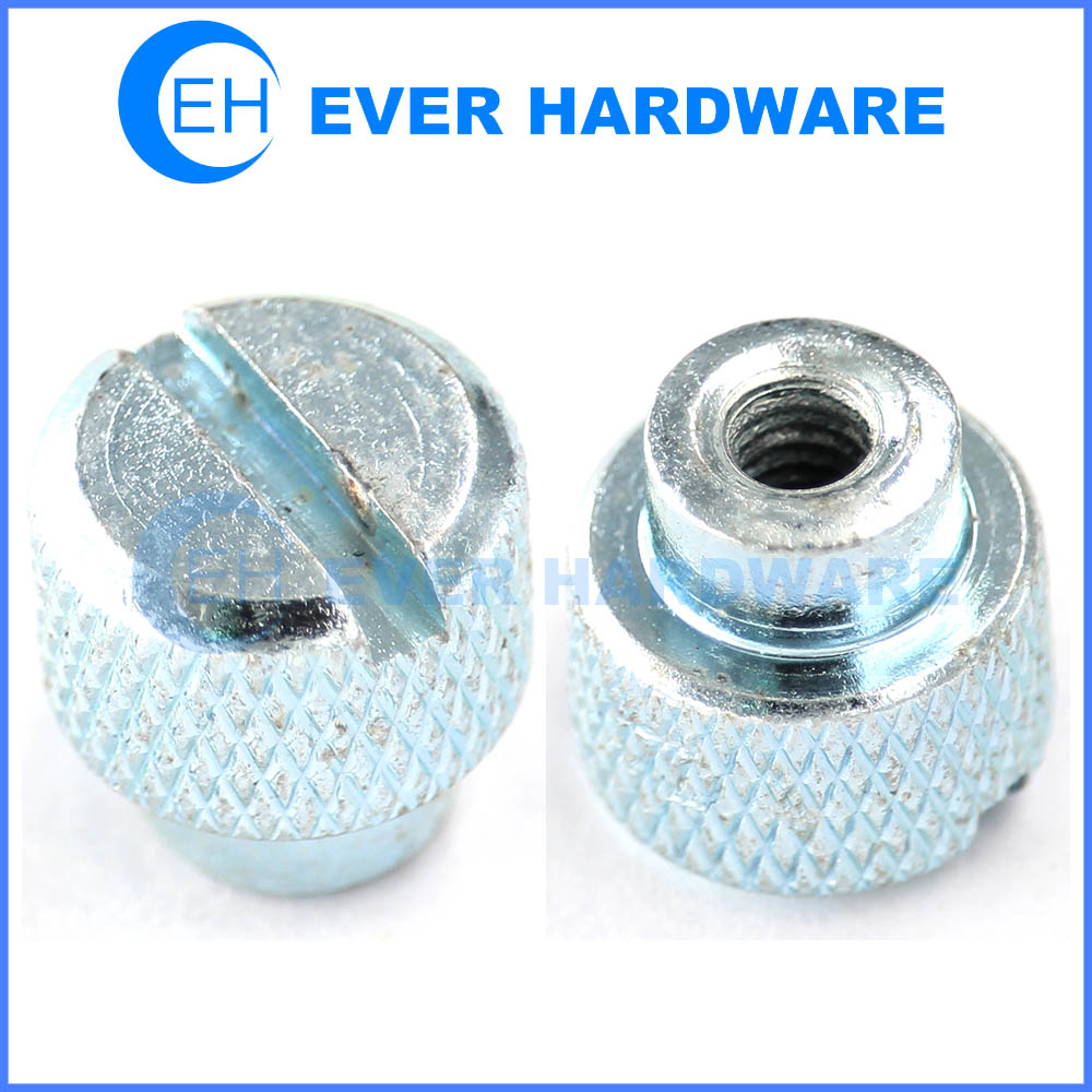 Slot Knurled Nut Metric Machine Thread Customized From China