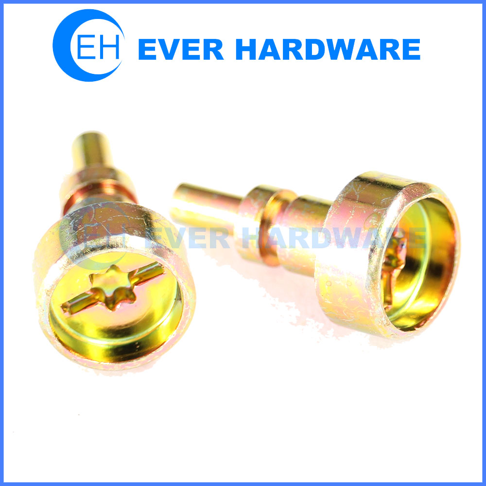 Slotted Torx Bolt Socket Cap Head Grooved Brass Coating