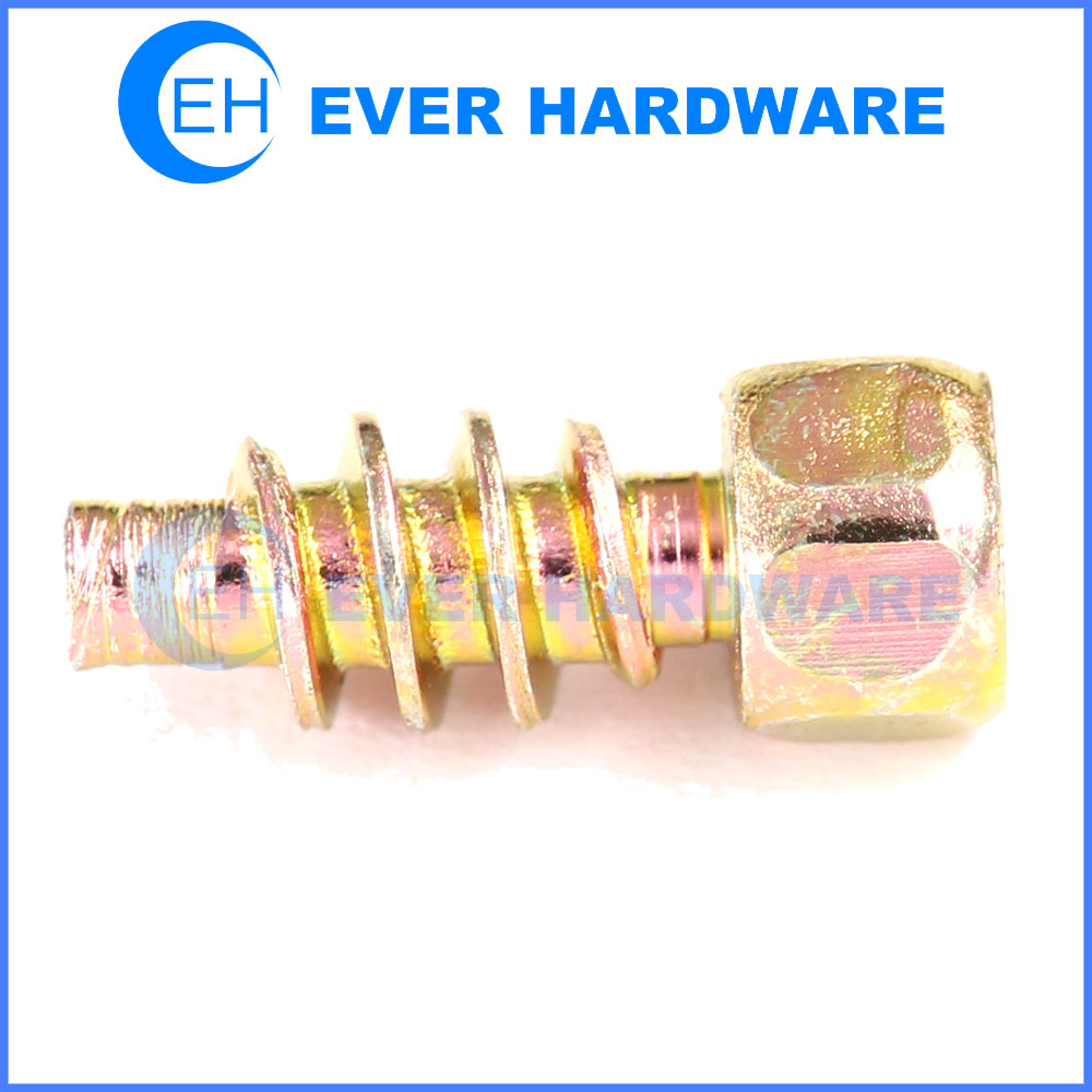 Special Thread Screw Hexagon Cap Head Yellow Galvanizing