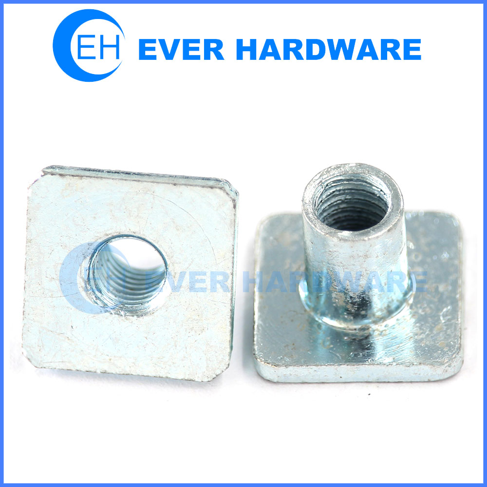 Square Head Nut Flat Head Nut Custom Made Internal Thread