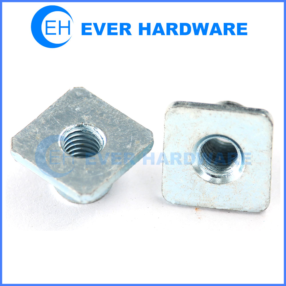 Square Head Nut Flat Head Nut Custom Made Internal Thread