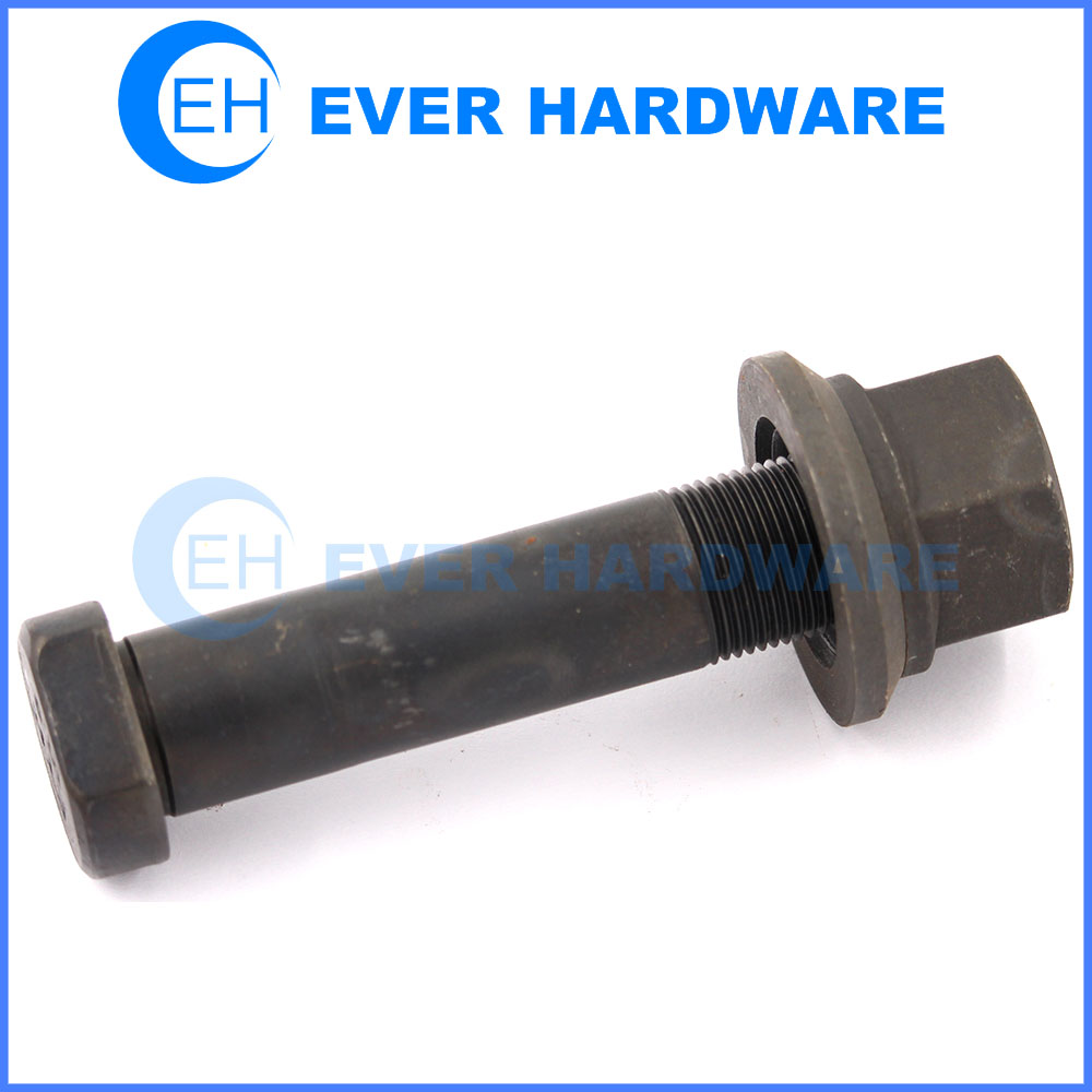 Steel wheel stud