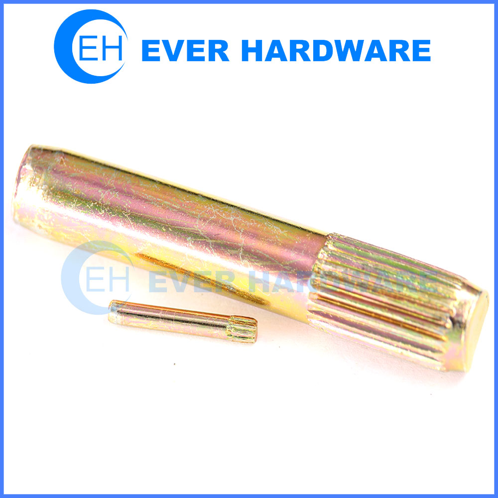 Straight Knurled Axle Carbon Steel Custom Electroplating Manufacturer