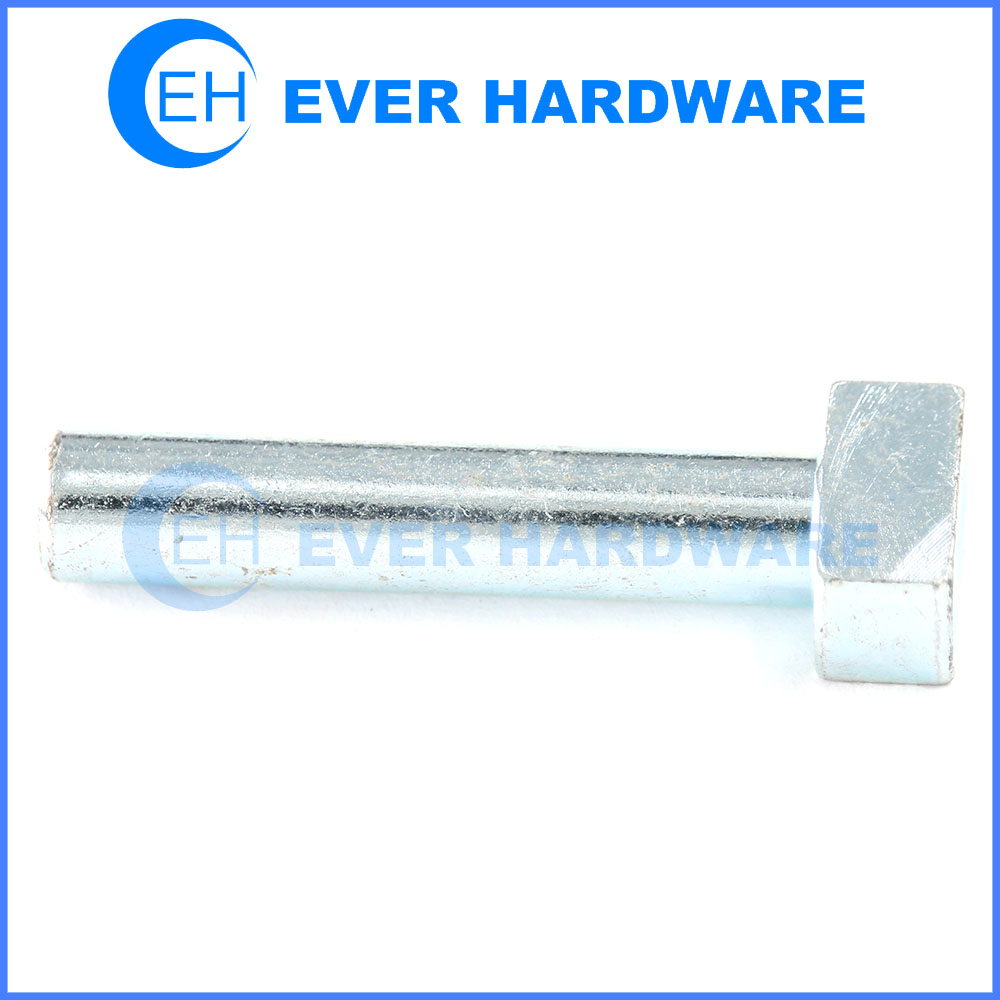 T Shaped Bolt Before Threading Stainless Steel Customizable