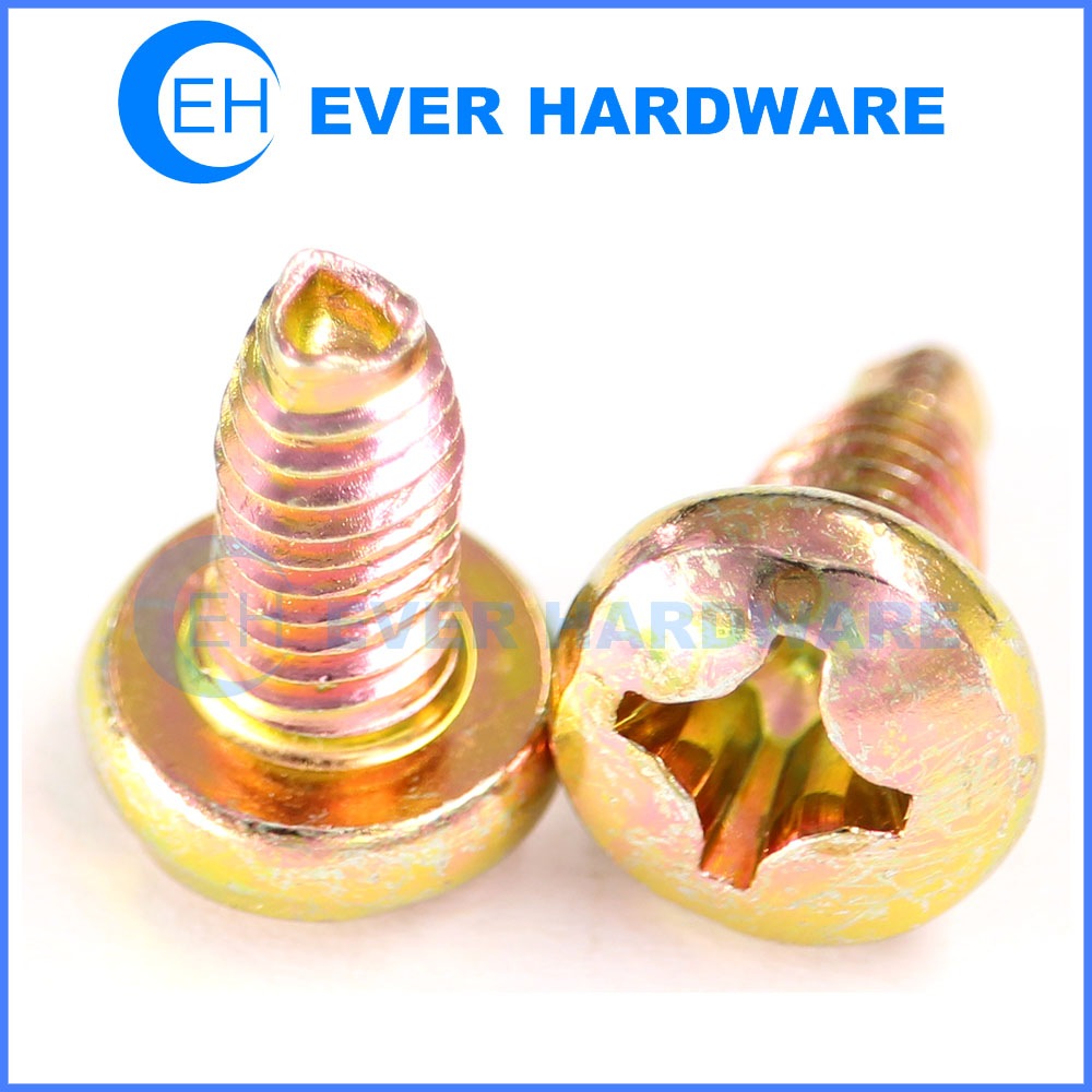 Triangle Thread Screw Pan Phillips Head Beam Tail High Strength