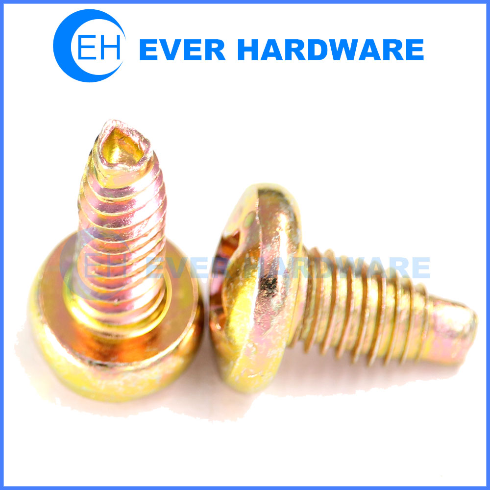 Triangle Thread Screw Pan Phillips Head Beam Tail High Strength