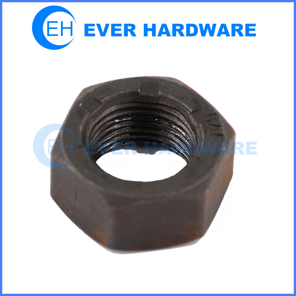 Wheel Hub Nut BPW Hex Nut Black Galvanized High Strength