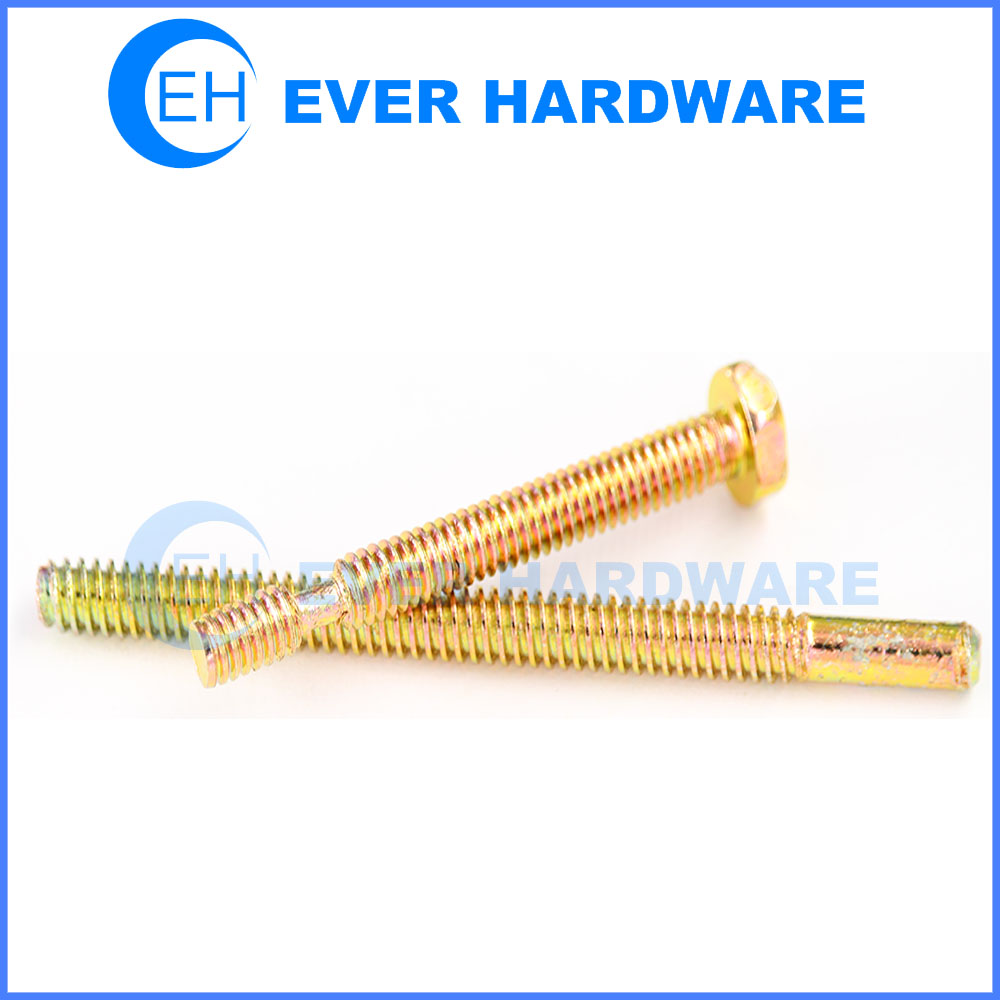 Yellow plating screw