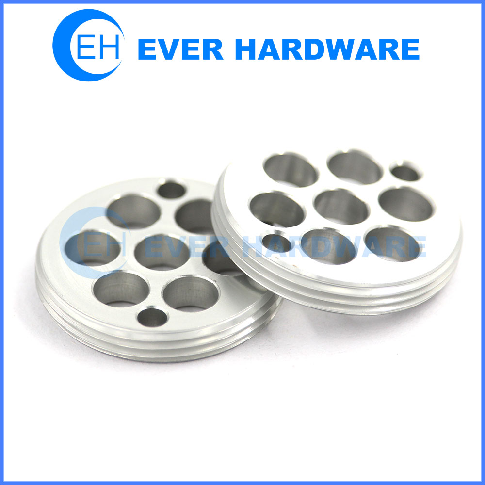 Aluminum spacers external threaded spacer electronics hole plate