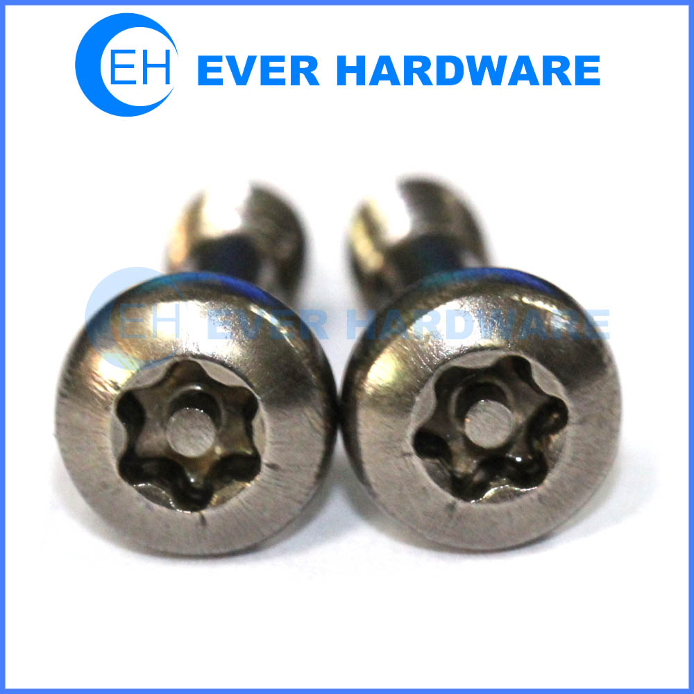 Anti tamper bolts metric security screws tamper resistant fasteners