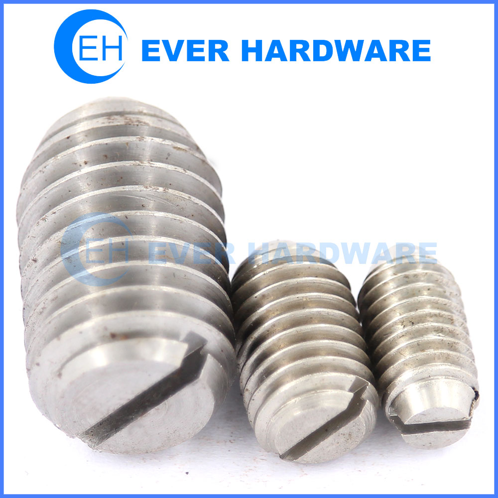 Ball plunger screw metric set screws ball bearing stainless steel set screws