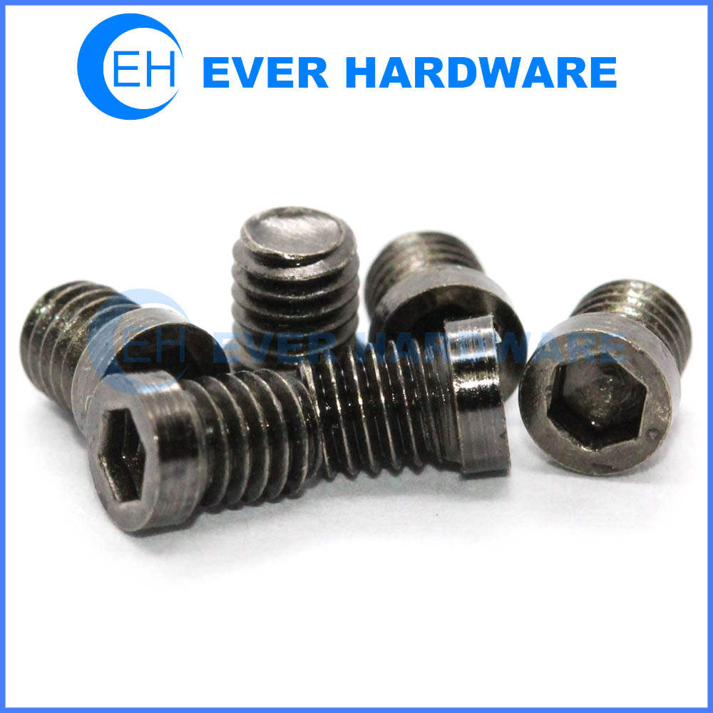 Hex socket screws metric cap screws metal screws metric fasteners