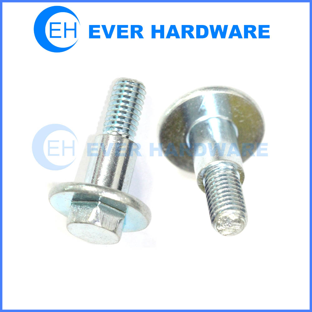 Hex Washer Step Bolt Steel Galvanized Custom Made