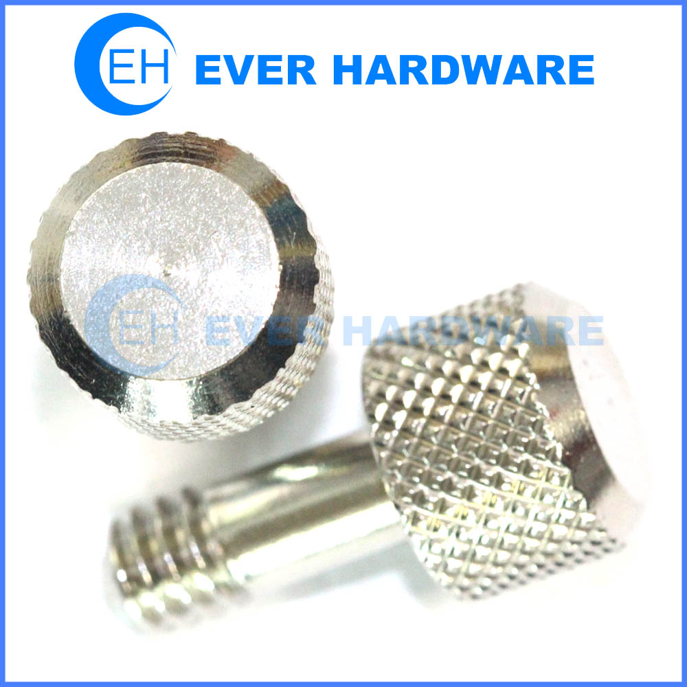 Knurled thumb screws stainless machine fastening screws fasteners