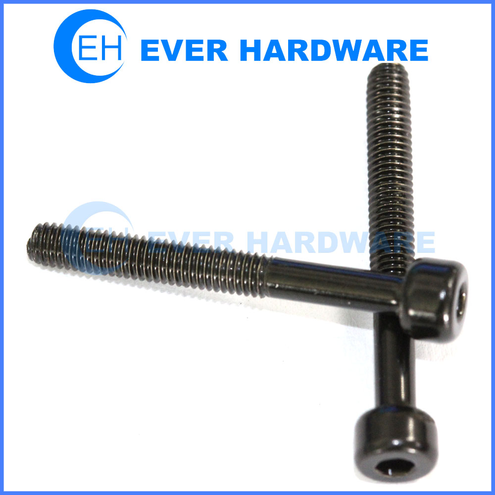 Partially threaded screw hex cap screw metric fasteners