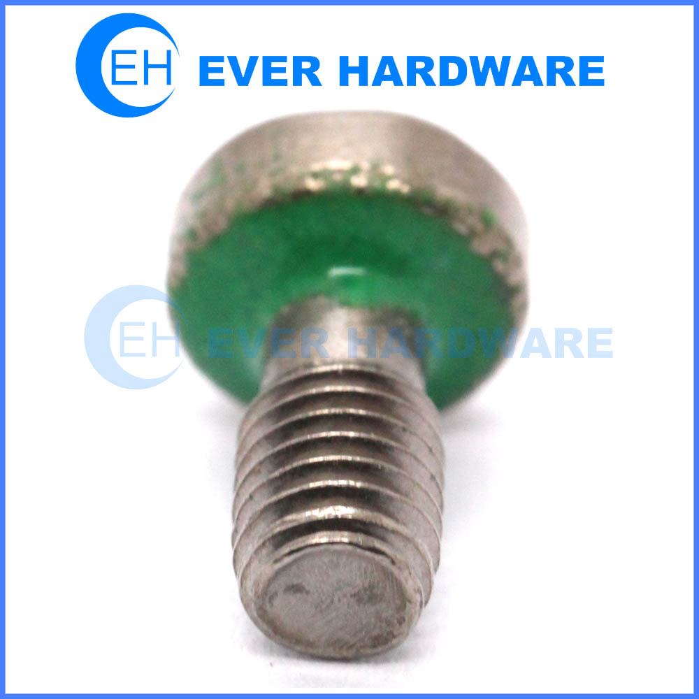 Sealed screws captive lock and seal bolts custom made