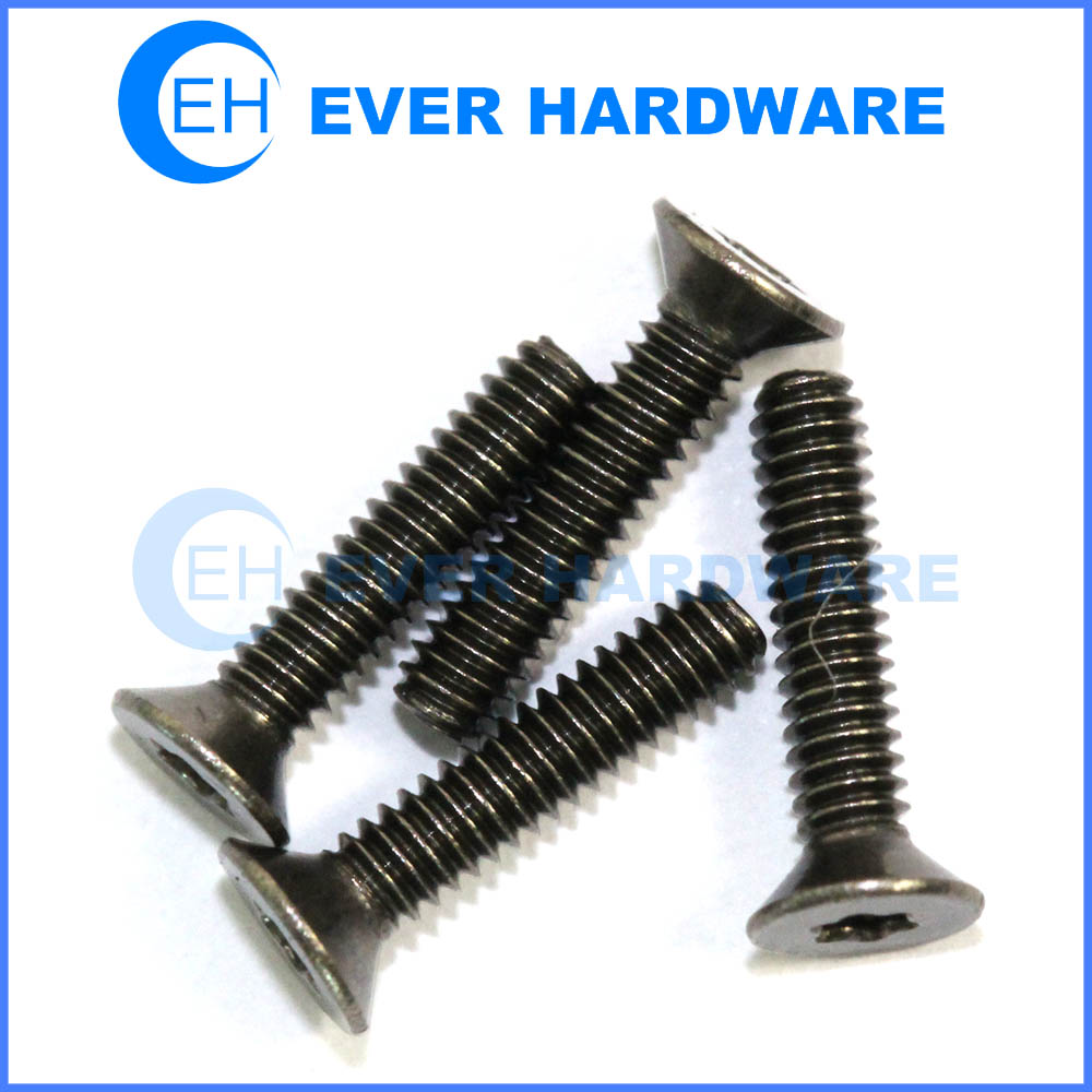 Socket head screw steel screws flat head machine screw manufacturer