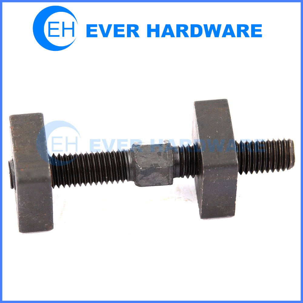 Square nut bolt square nuts high tensile bolts male female fasteners