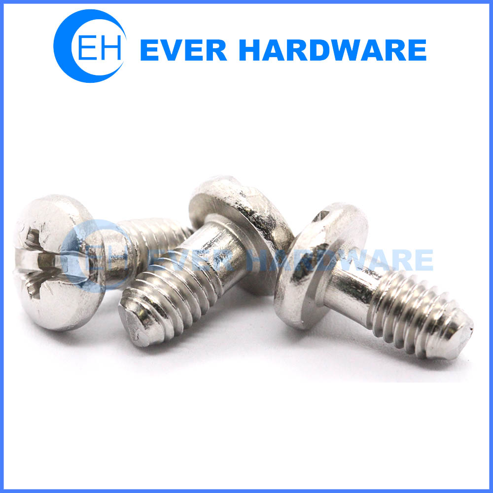 Stainless screws metric machine screws slot pozidriv pan head
