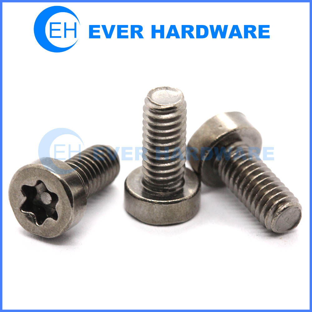 Tamper proof screws tamper resistant screws security fasteners