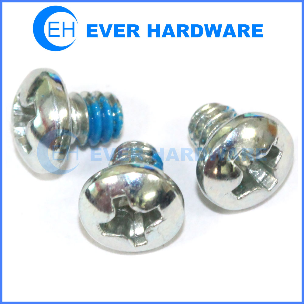 Anti loose screws nylon patch stainless steel anti loose fasteners
