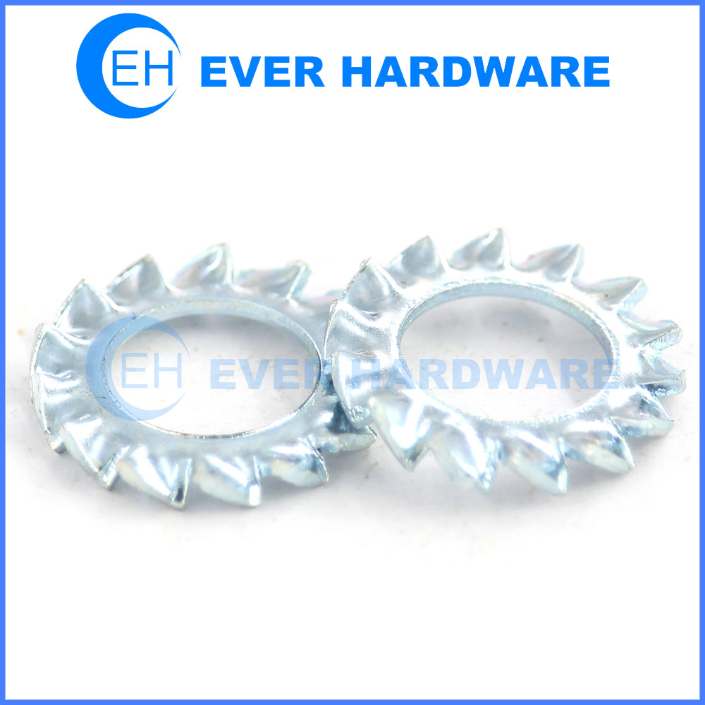 Anti slip washer out toothed serrated lock metal star washers supplier