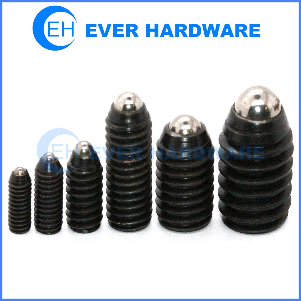 Ball end thrust screw metric high tensile alloy steel ball plunger set screw
