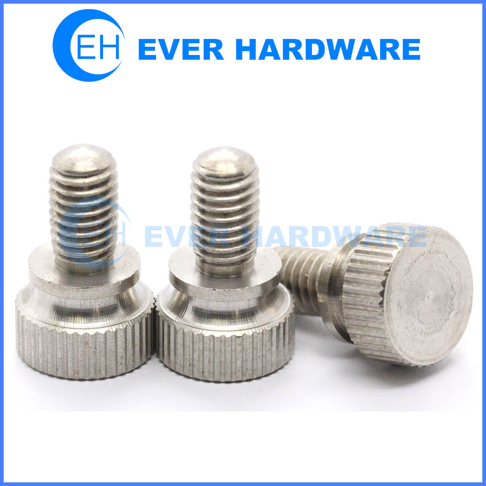 Custom screw manufacturer custom made cap head knurling bolts