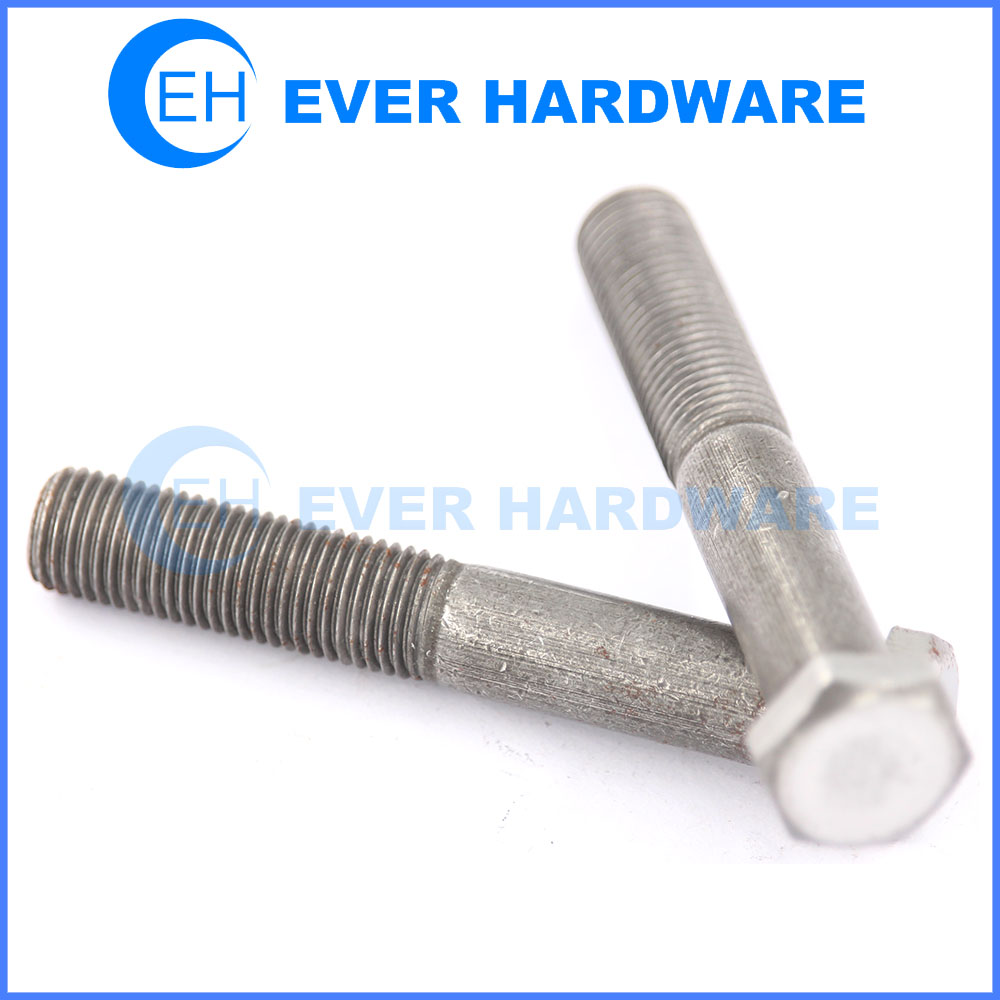 Fine threaded hex bolt high tensile bolt fastener metric half thread