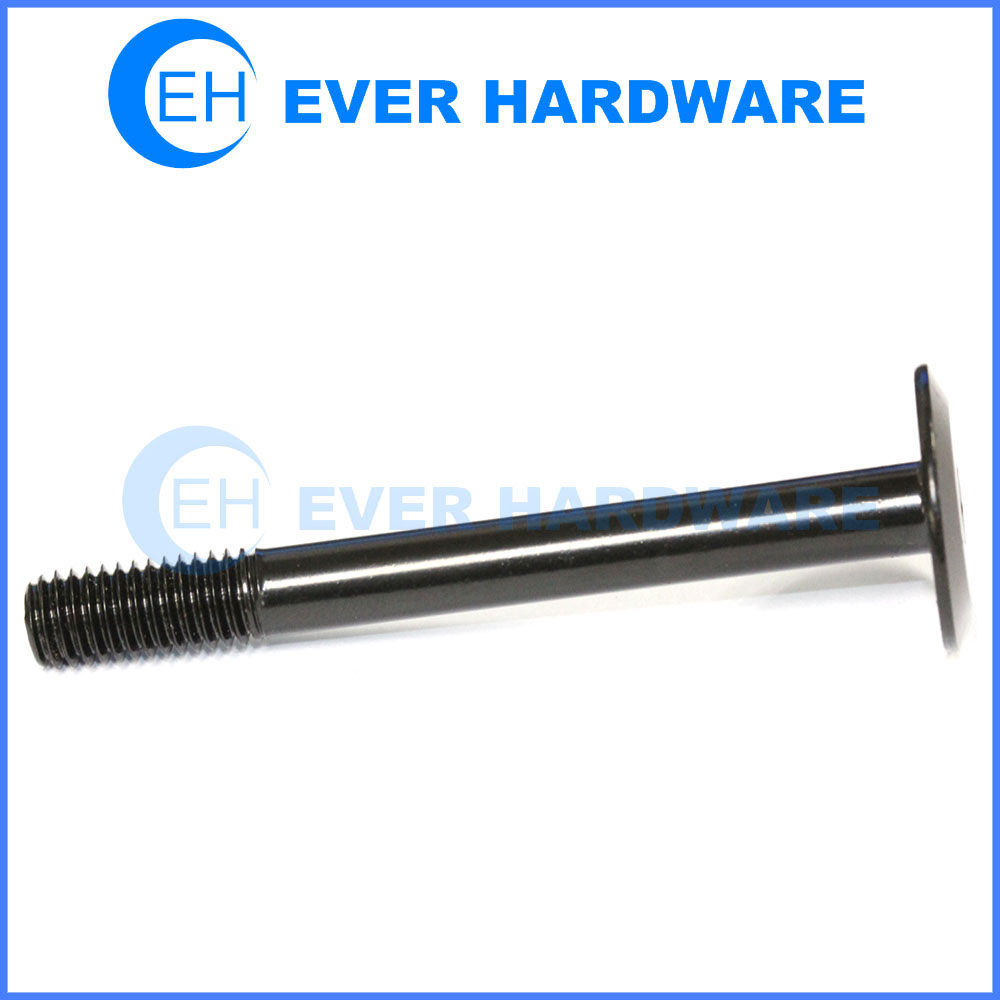 Flat head bolts black galvanized flat head machine screw manufacturer