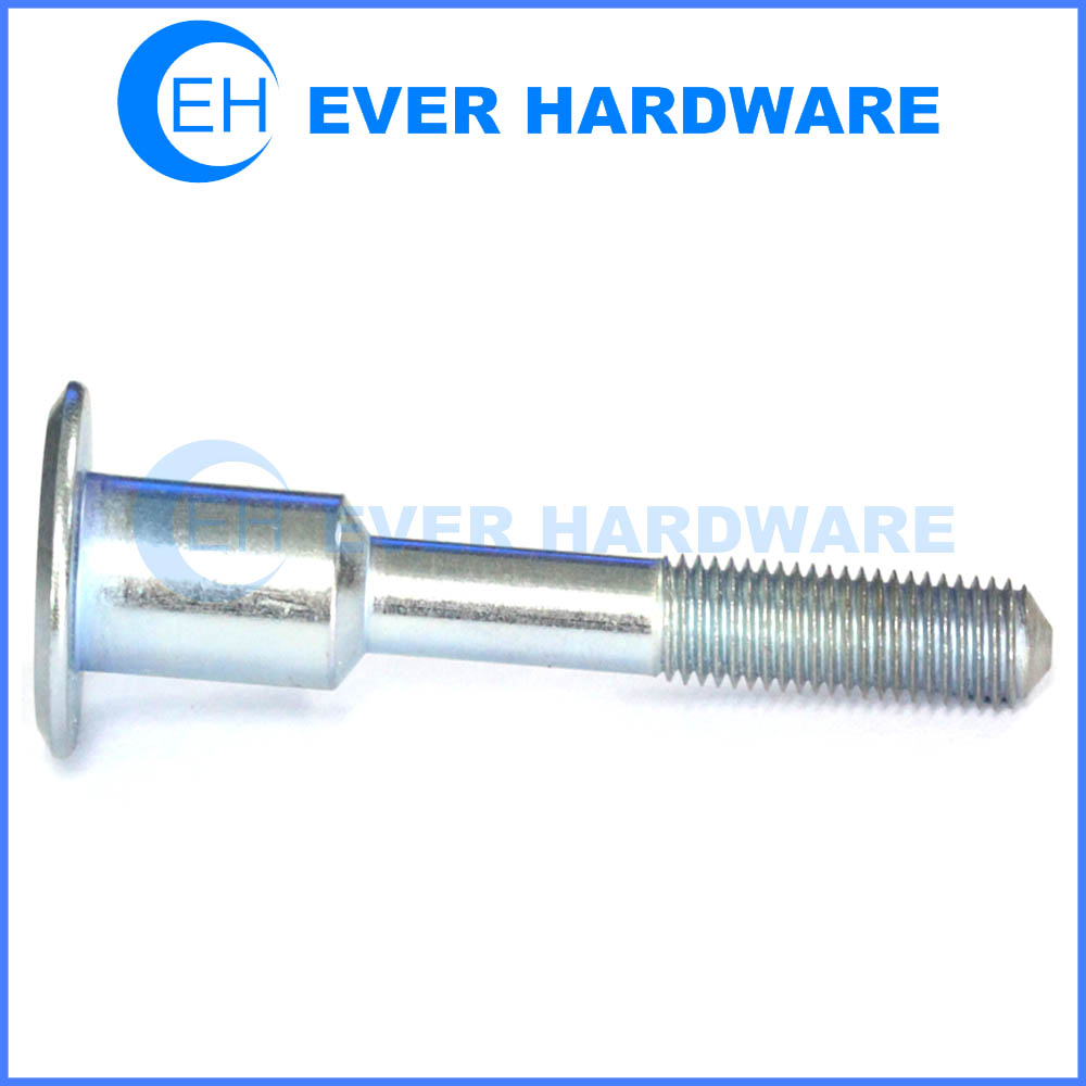 Flat head machine screw flathead bolt zinc nickel plating sports equipment