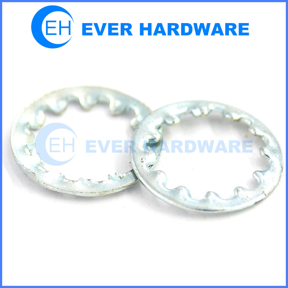 Internal tooth washer metal toothed lock washers steel galvanized