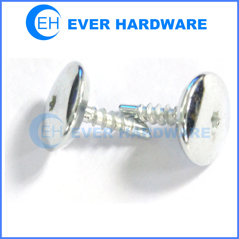 Large head screws torx white galvanized screws for roller skates