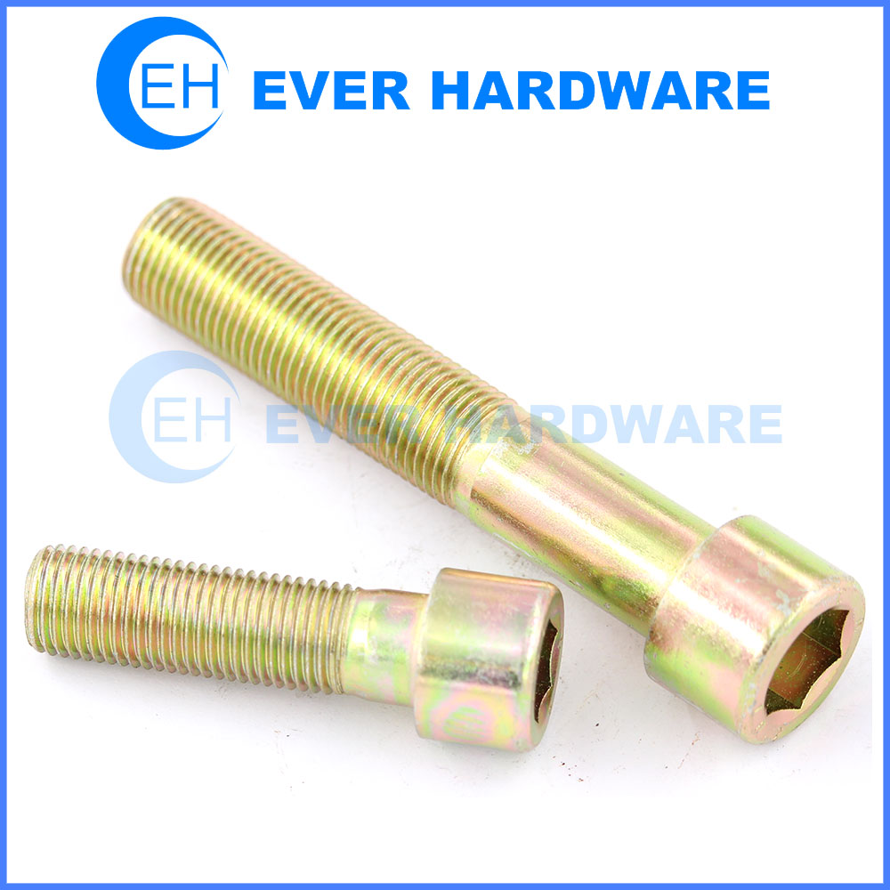 Metric cap screws hexagon socket DIN 912 ISO 4762 cap head bolts