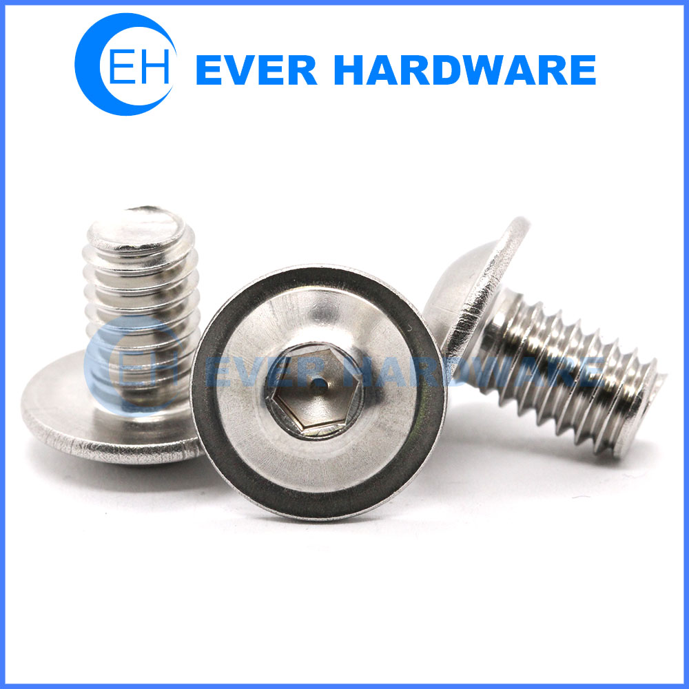 Metric socket head bolts button socket screw button head fasteners